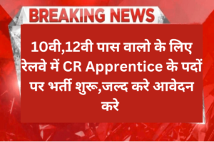 Railway CR Apprentice 2023